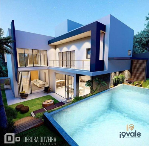 Lindo Casa Em Construção À Venda, Condomínio Alphaville Ii - São José Dos Campos/sp - Ca1839