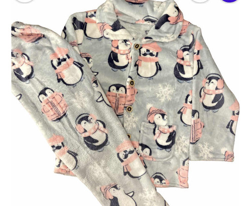 Pijama Polar Recién Nacido, Bien Abrigado. Talla 0