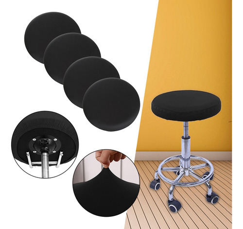 8x Cojín Para Taburete De Bar Duradero Suave Lavable Para