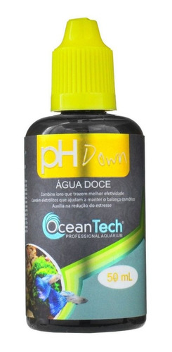 Acidificante Para Aquários Ph Down 50ml Ocean Tech