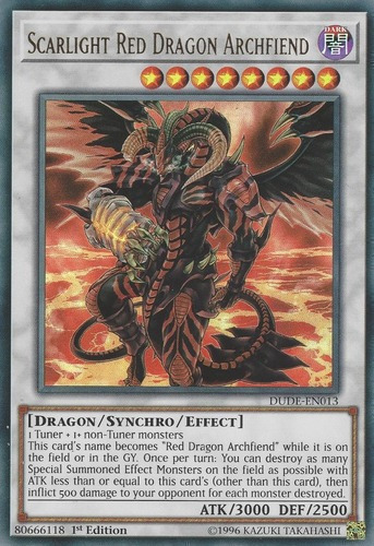 Scarlight Red Dragon Archfiend - Dude Yugioh