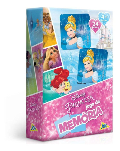 Jogo Da Memória Princesas - Toyster