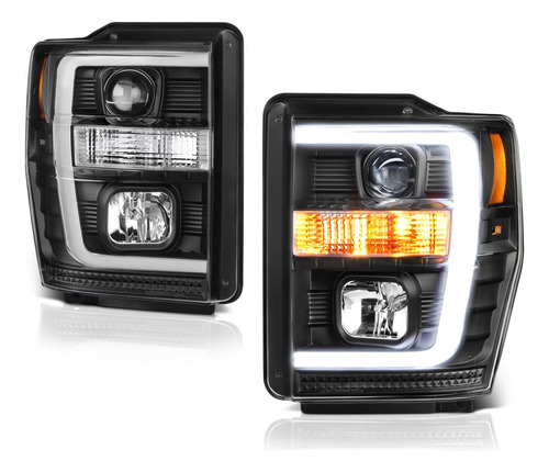 Para Ford Superduty Camioneta Tubo Neon Oled Conjunto Faro