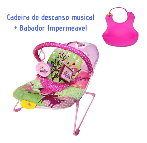 Cadeira Musical Bebe Descanso Vibratoria Coruja Babador Cb2 Mercado Livre Cadeira Musical Bebe Descanso Vibratoria Coruja Babador Cb2 Mercado Livre