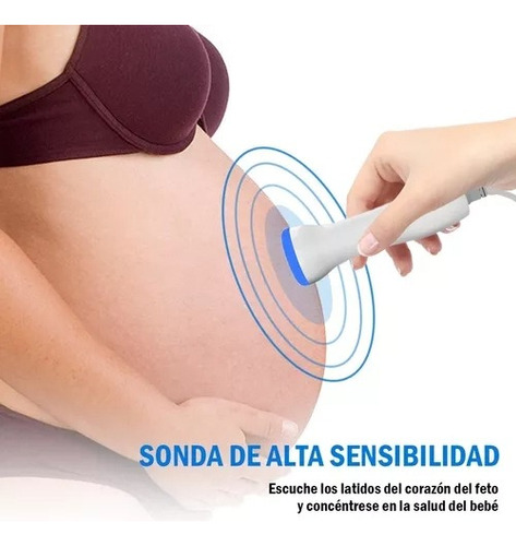 Fetal Doppler Monitor Para Bebe Aparato Monitor De Corazon
