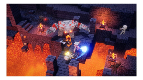 Minecraft Dungeons Ultimate Edition Nintendo Switch Fisico (Usado)