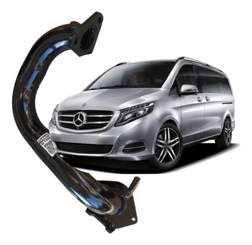 Bajada Turbo Mercedes Benz Downpipe Vito 111cdi 1,6