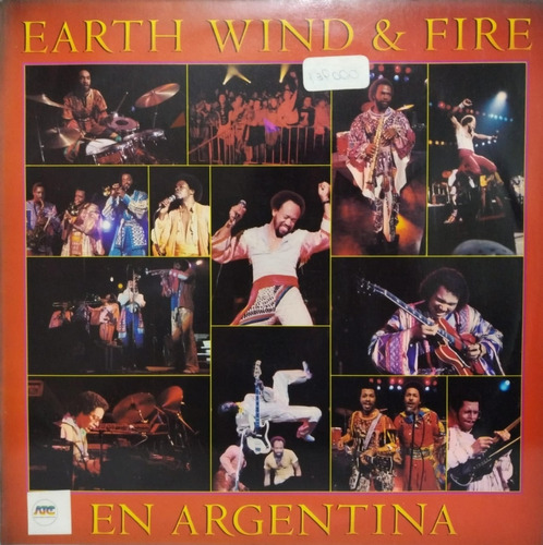 Earth, Wind & Fire  En Argentina Lp Argentina 1980