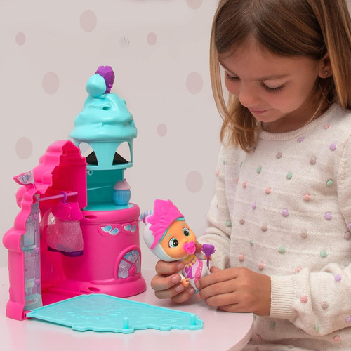 Playset Bebes Llorones Castillo De Cristal De Elodie