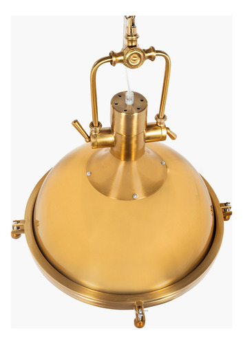 Lampara De Colgar Warehouse Bronce Form