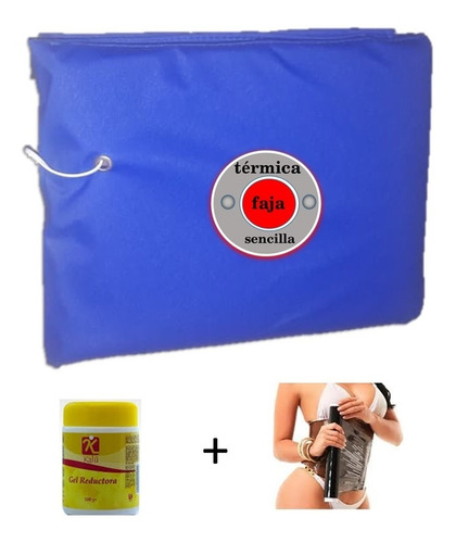Kit Faja Termica Electrica De Conect (faja, Gel Y Osmotico)