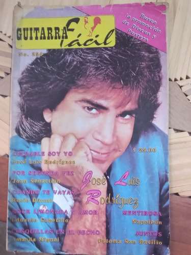 Jose Luis Rodriguez  El Puma  En Revista Guitarra Facil 