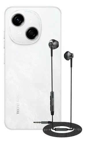 Smartphone Tecno Spark Go1 128+4gb + Audifonos Tecno R2
