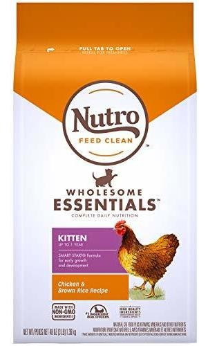 Nutro Wholesome Essentials Comida Seca Para Gatos Receta De