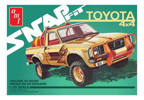 1980 Toyota Hilux Sr5 Pickup Kit Modelo Escala 25