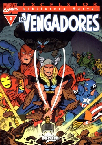 Los Vengadores Tomo 2 Biblioteca Marvel Forum (español)