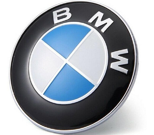 Emblema Bmw Logo Traseiro Cromado 74 Mm Series 3 5 7 8 X1