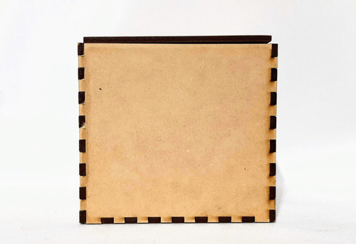 Caja Con Tapa 30x30x30 - Mdf / Fibrofacil