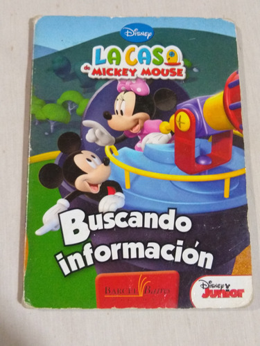 Libro La Casa De Mickey Mouse, Varios, Buen Estado