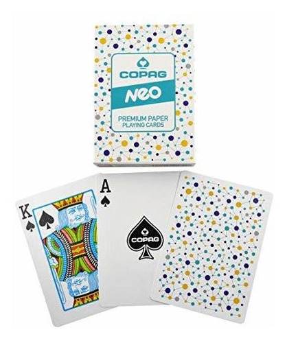 Cartas De Copag Neo Connect Verdadero Lino B9 Con Acabado Pl