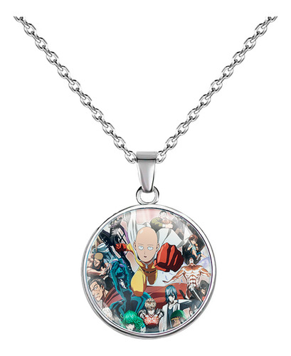 Collar One Punch-man Comics Unisex  Detalle + Estuche