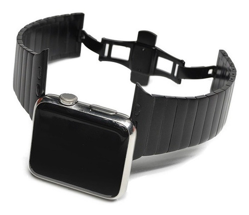 Imagen 2 de 4 de Malla Acero Inox Apple Watch Todas Las Series