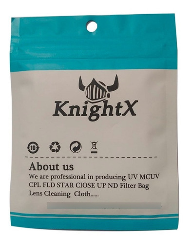 Paño Microfibra Limpieza Lentes Objetivos Pantalla Knightx