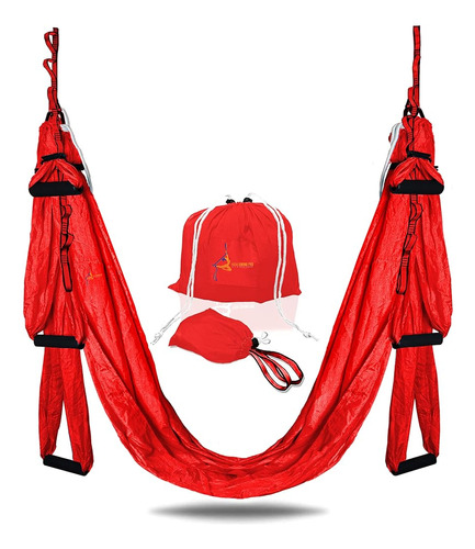 Yoga Swing Pro Premium Hamaca Aérea Anti Gravedad Kit De Col