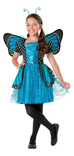 Seasons Direct Halloween Girl Disfraz De Mariposa Brillante