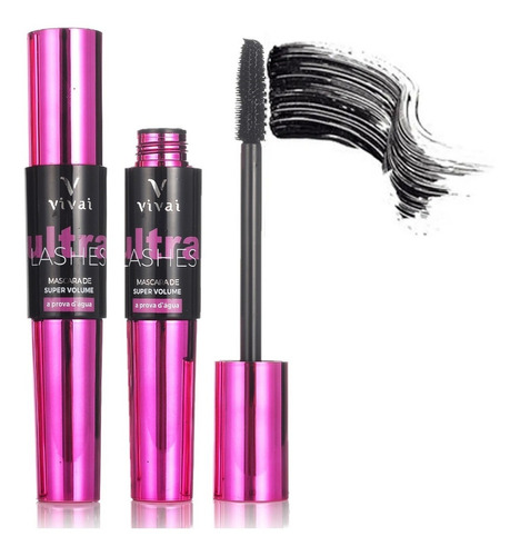 Mascara De Cilios Ultra Lashes Rosa - Vivai