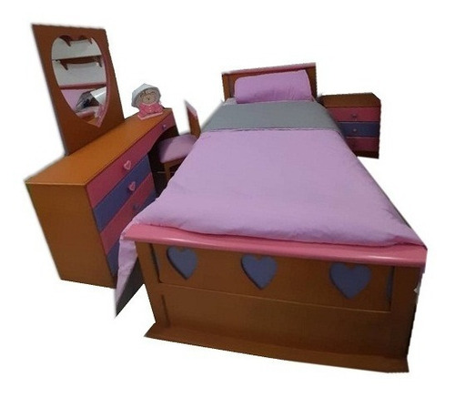 Dormitorio Individual Floricienta Cod.798