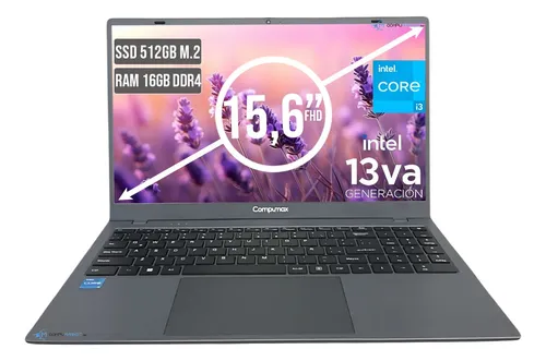 comprar Portatil Compumax Intel Core I3 1315u Ssd 512gb + Ram 16gb