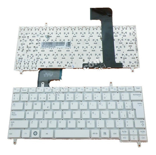 Teclado Español Samsung Blanco N220 N210 Original Nextsale