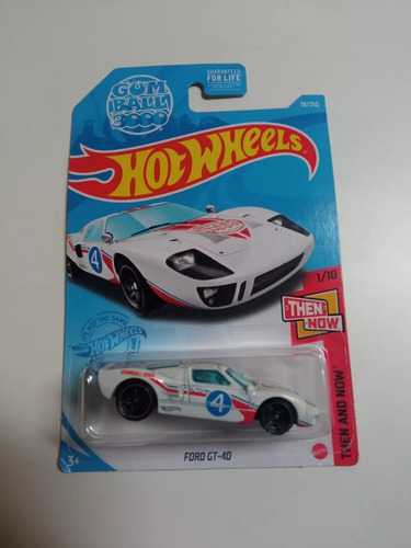 Hot Wheels Ford Gt-40 Then And Now 2020 Gum Ball 3000