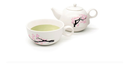 Juego De Taza Y Tetera Blossom