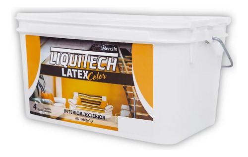 Latex Liquitech Interior/exterior 4l Merclin Antihongos