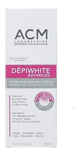 Imagen 3 de 4 de Acm Depiwhite Advanced Crema Intensiva Anti-manchas 40ml