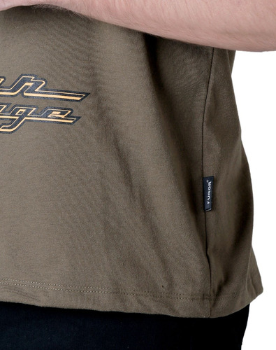 Playera Hombre Moda Camiseta Verde Furor 62107028
