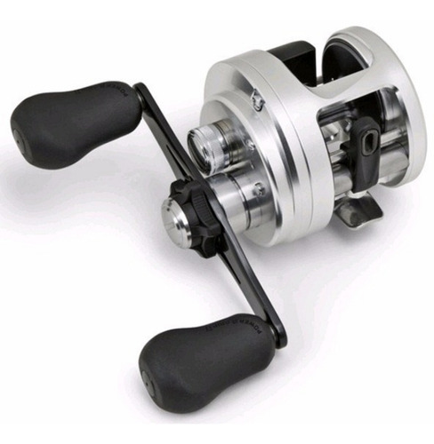 Reel Rotativo Shimano Calcutta 400 D Japones - Tope De Gama! Color Plateado Lado de la manija Derecho