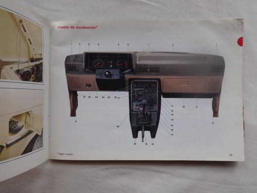 Manual Guantera Renault 9 R9 1991 Instrucciones Catalogo (Usado)