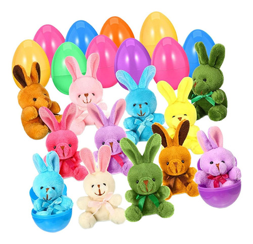 12x Huevos De Pascua Precargados Con Lujosos Juguetes De,
