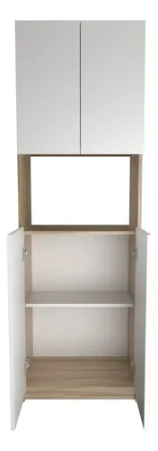 Home Collection Organizador 4 puertas 1 repisa Coco Bolo Blanco Melamina