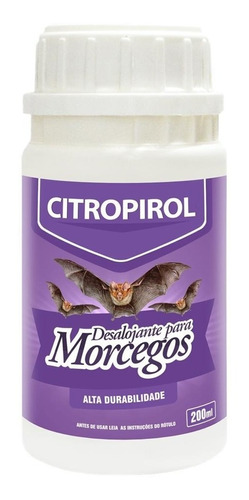 Repelente Afasta Desaloja Morcegos E Aves / Citropirol 200ml