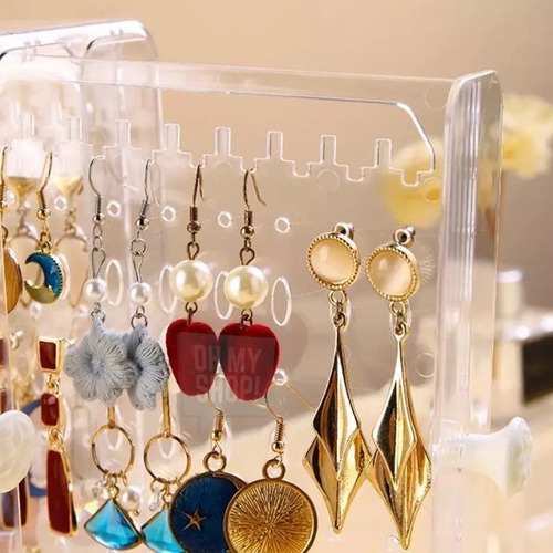 Imagen 5 de 10 de Organizador Bijou Caja Aros Collares Alhajeros Joyas Anillos