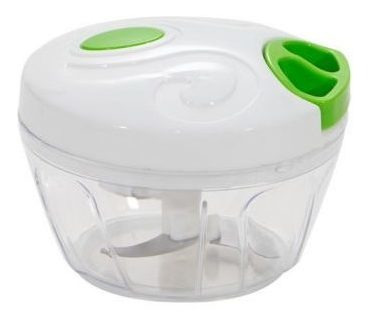 Imagem 2 de 4 de Mini Processador De Alimentos Com 3 Lâminas Manual