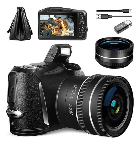 Cámara Digital 4k For Fotografía Y Vídeo Cámara Vlogging