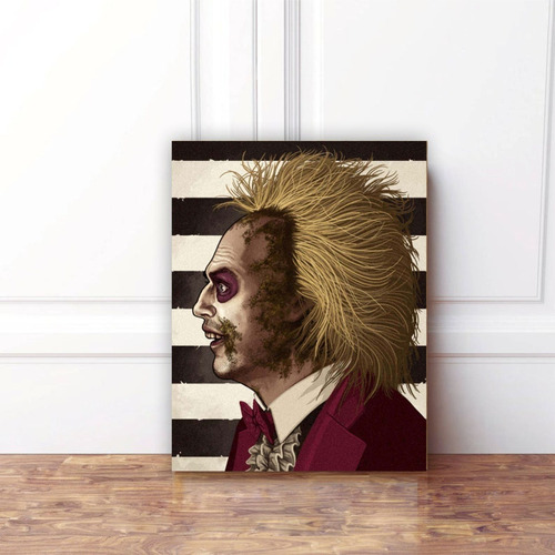 Cuadros 15x20 Cultura Pop Cine  Tim Burton Beetlejuice