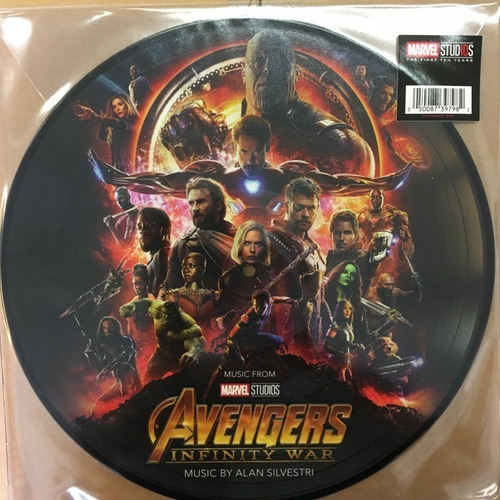 Vinilo Alan Silvestri Avengers Infinity War Nuevo Y Sellado