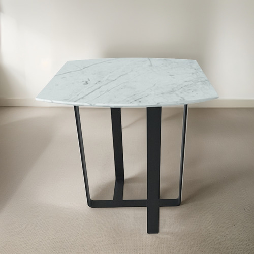 Mesa Lateral De Diseño De Mármol Moderna