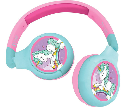 Auriculares Lexibook, Rosa/con Dibujo De Pony/bluetooth